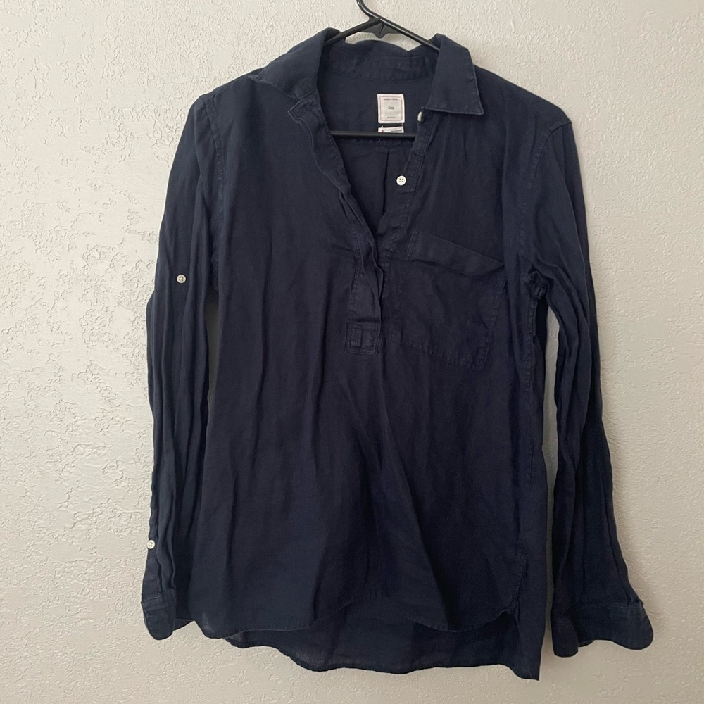 Gap dark blue navy tunic/top